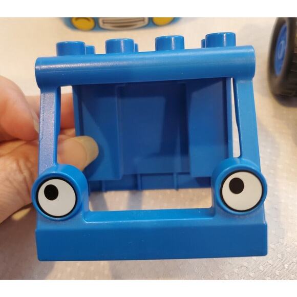 Blue Lego Duplo Replacement Truck Parts Set of 4 - Picture 11 of 12